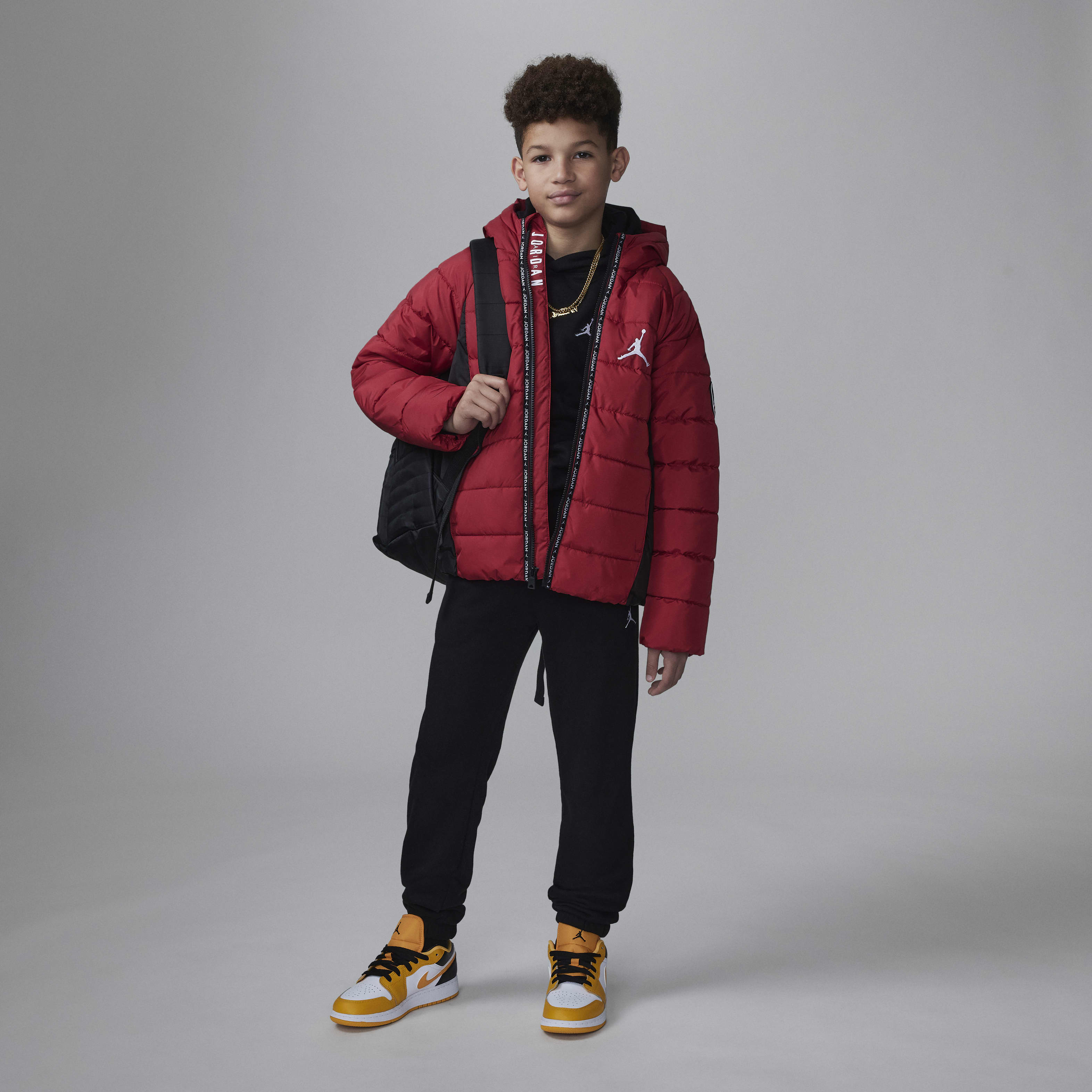Nike Jordan Older Kids Heavyweight Hooded Puffer Jacket King s Cross